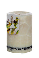 Drishti Short Pillar Candles