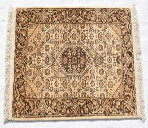 Silk Hand-knotted Persian Rug "Bidjar" 60c90cm A