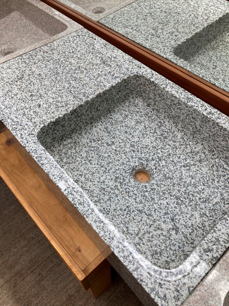 sink single grey granite